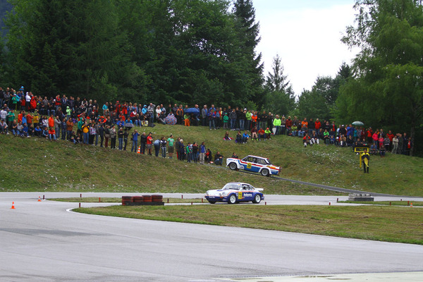 Impressions of the Group B rally legends in Saalfelden am Steinernen Meer