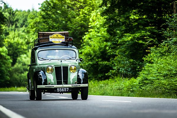 Impressionen von der ADAC Deutschland-Klassik - beschauliche Landstrassen locken zum flotten Fahren