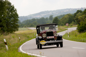 Impressions of the ADAC Deutschland-Klassik - in a pre-war classic car on winding country roads