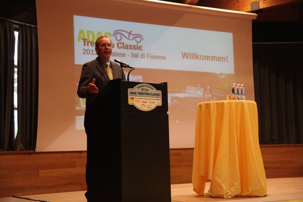 Impressionen von der ADAC Trentino Classic 2013 - Ansprachen