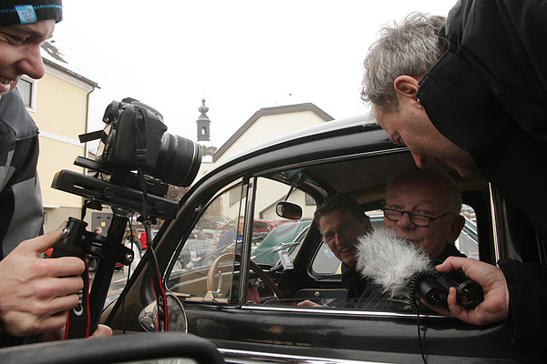 Impressionen von der Aflenzer Winterclassic 2013 - auch der Gaisberg-Macher Hermann Schwarz tritt gerne bei der Aflenzer an