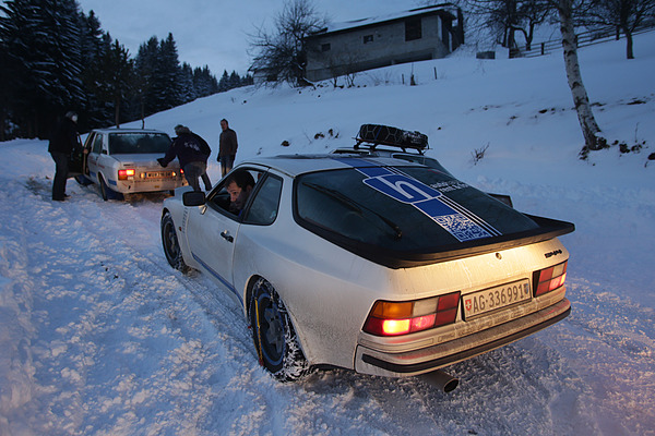 Impressionen von der Aflenzer Winterclassic 2013 - da kommt der Hintermann auch nicht mehr vorbei