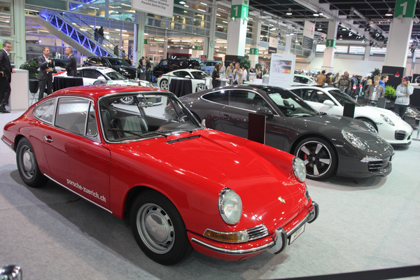 Impressions from Auto Zürich 2013 - 50 years of the Porsche 911 also at Auto Zürich