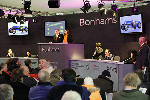 Impressionen von der Bonhams Versteigerung im Grand Palais in Paris am 7. Februar 2013