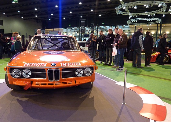 Impressionen von der Bremen Classic Motorshow 2013 - Renntourenwagen von Schnitzer, das E9-Coupé