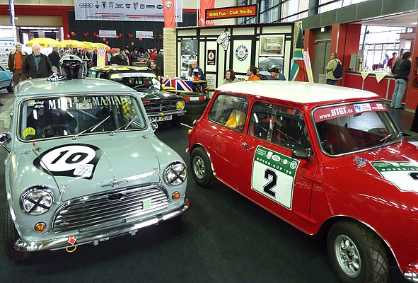 Impressionen von der Bremen Classic Motorshow 2013 - die Freunde des schnellen Minis