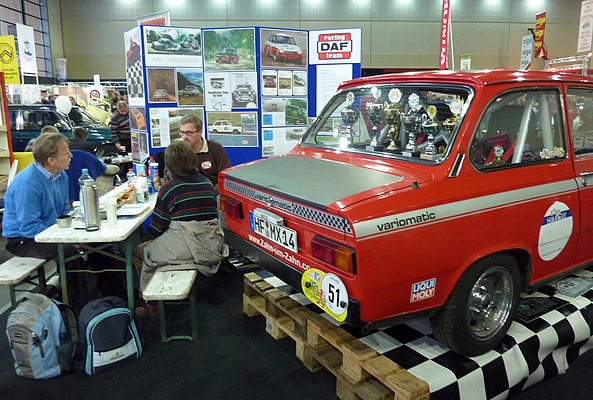 Impressionen von der Bremen Classic Motorshow 2013 - schnell sind sie auch, die DAF des DAF Racing Teams
