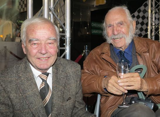 Bild Impressionen von der Buchvernissage «Les Suisses au Mans 2013» - Jean-Jacques Thuner (links) und und John Gretener