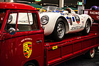 Image: Impressions from InterClassics & TopMobiel 2014 - Porsche 550 RS on the matching transporter