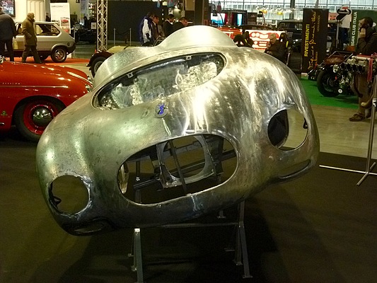 Impressionen von der Milano Autoclassica 2013 - Rohkarosse für eine Siata Barchetta