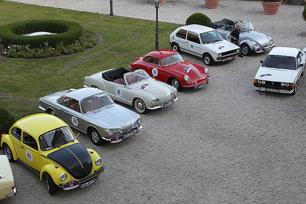 Impressionen von der Rallye Historique im Rahmen der Schloss Bensberg Classics 2012 - Fahrzeuge der Sammlung der Autostadt