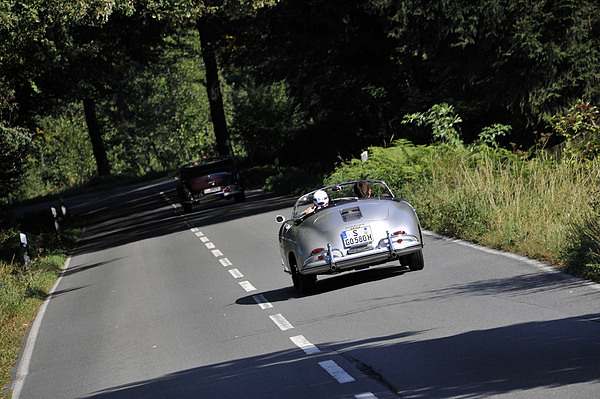 Impressionen von der Rallye Historique im Rahmen der Schloss Bensberg Classics 2012 - im Porsche 356 durch schöne Gegenden
