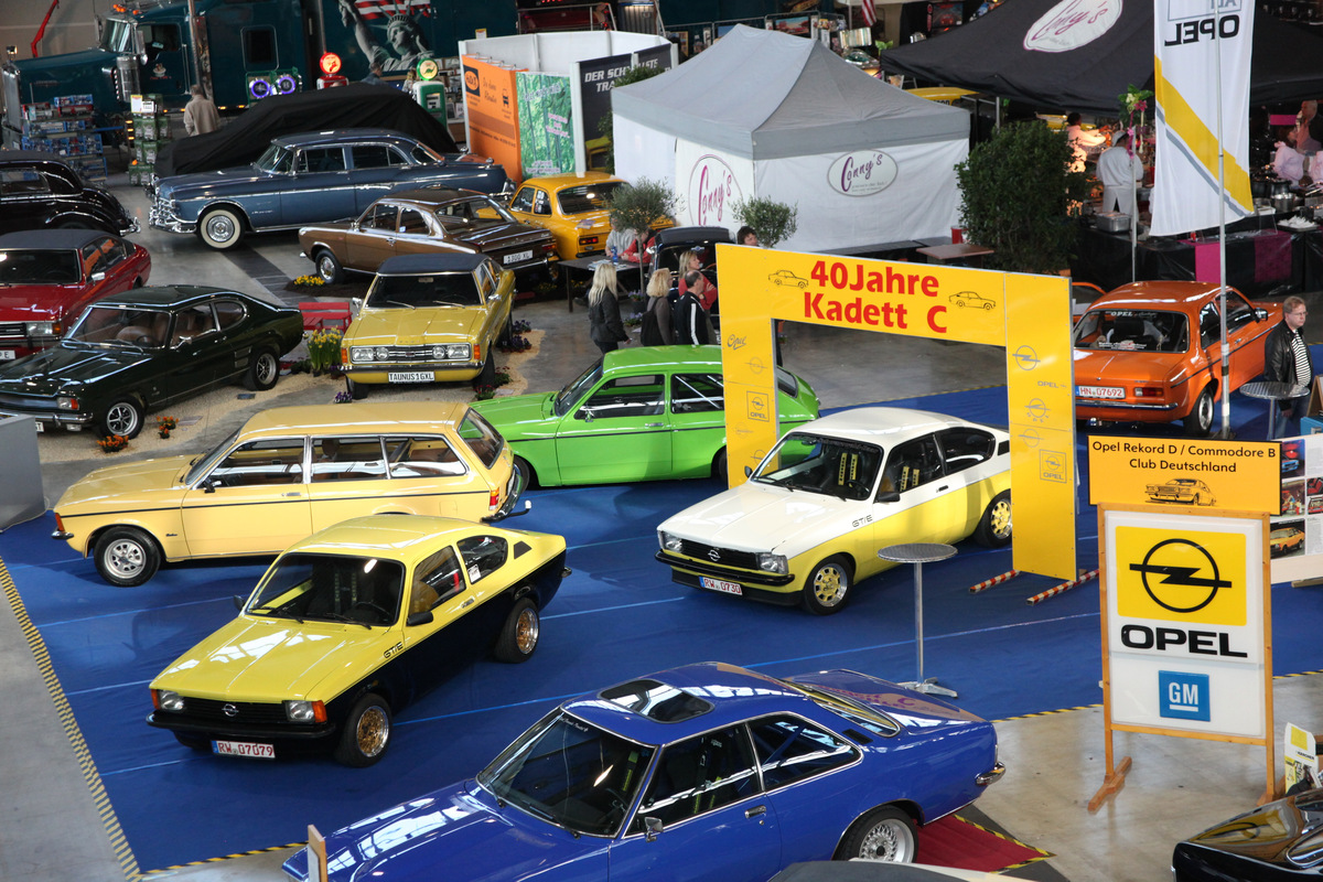 Impressions from Retro Classics Stuttgart 2013 - 40 years of the Opel Kadett C