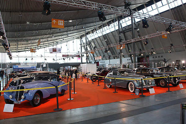 Impressionen von der Retro Classics Stuttgart 2013 - Die Delahaye-Sonderschau mit 24 Modellen