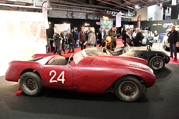 Impressionen von der Rétromobile 2013 - auch an diesem Cisitalia ist noch einiges zu tun