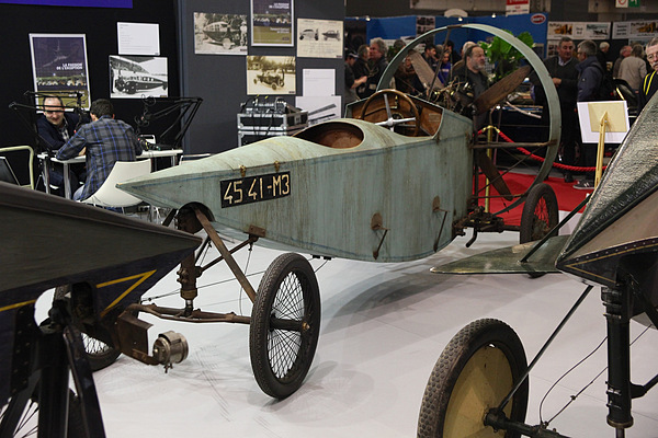 Impressionen von der Rétromobile 2013 - die schnellen "Hélice" Propeller-Autos des Marcel Leyat
