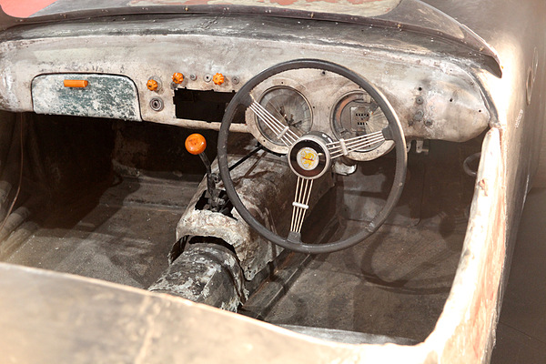Impressionen von der Rétromobile 2013 - unrestaurierter Cisitalia