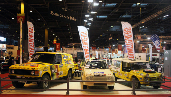 Bild Impressionen von der Rétromobile Paris 2014 - 35 Jahre Paris-Dakar - Youngtimer-Fahrzeuge, die an der Rallye Paris Dakar teilnahmen