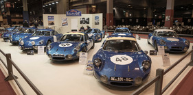 Impressionen von der Rétromobile Paris 2014 - "Les Alpine de Jean Rédéle" - Alpine-Sonderschau