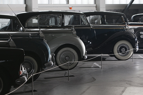 Impressionen von der Sonderausstellung 2012/2013 "Luxus und Sport - Rolls-Royce und Bentley" im Pantheon in Muttenz bei Basel
