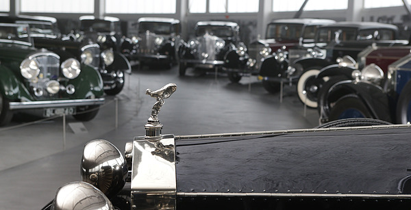 Impressionen von der Sonderausstellung 2012/2013 "Luxus und Sport - Rolls-Royce und Bentley" im Pantheon in Muttenz bei Basel