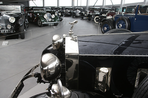 Impressionen von der Sonderausstellung 2012/2013 "Luxus und Sport - Rolls-Royce und Bentley" im Pantheon in Muttenz bei Basel