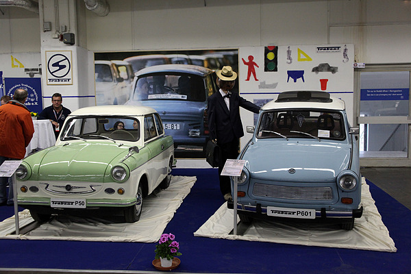 Impressionen von der Techno Classica 2013 - Trabant P50 und P601 beim Trabant-Club