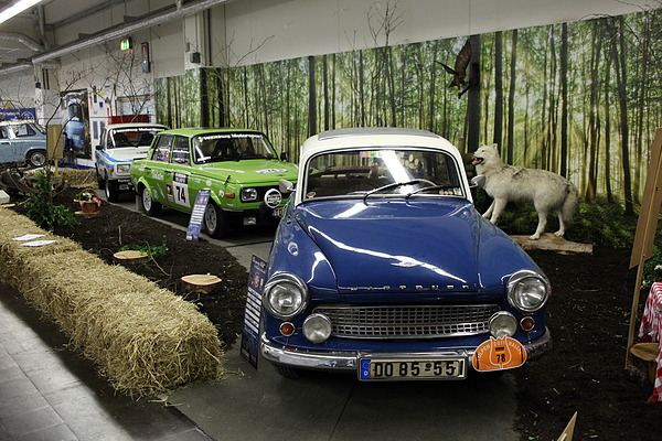 Impressionen von der Techno Classica 2013 - Wartburg-Präsenz auf dem Clubstand im "Grünen"