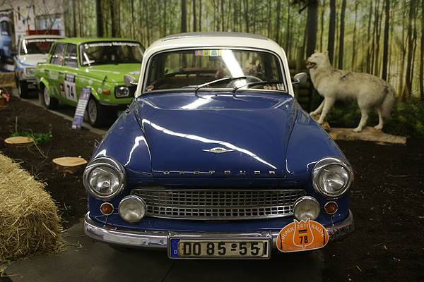 Impressionen von der Techno Classica 2013 - aufwändig inszenierte Wartburg-Präsentation