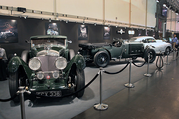 Impressionen von der Techno Classica 2013 - beeindruckende Bentley-Kollektion bei "Racing Green"