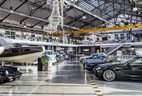 Impressionen von einem Motorworld-Sitz
