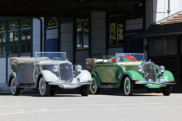 Impressionen - zwei Plymouth - OSMT Juli 2011