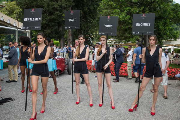 In Cernobbio gibt es immer noch Grid Girls - Concorso d'Eleganza Villa d'Este 2018