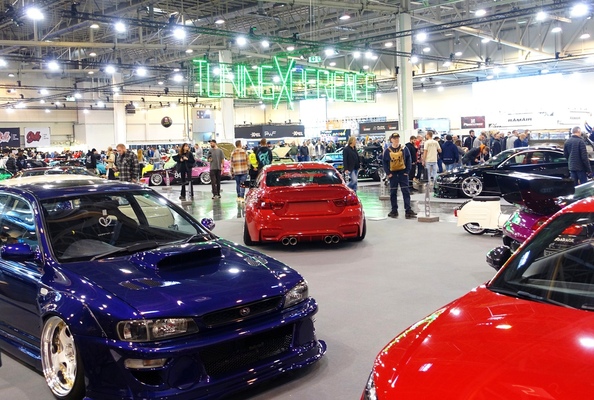In Halle 5 geht es erkennbar um Tuning – Essen Motor Show 2024