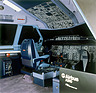 Image: In cooperation with "Airbus Industrie", the engineers are starting to design an ergonomic cockpit layout for Airbus passenger aircraft