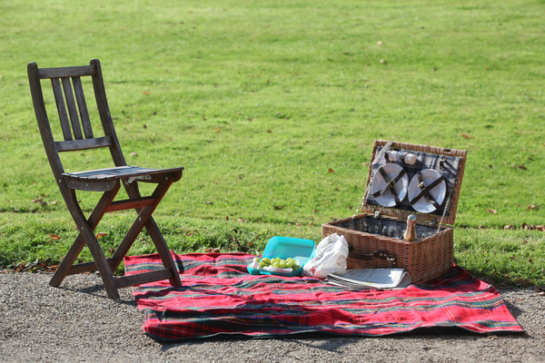 In Schwetzingen macht man es sich am besten möglichst gemütlich, …