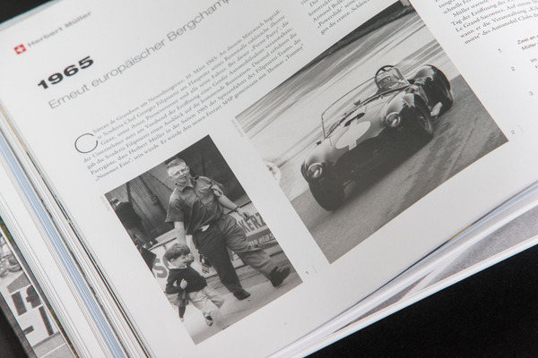 Bild In der Coba beim Bergrennen - Buch «Herbert Müller "… alles zu langsam!”»