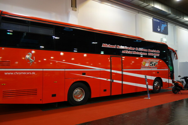In diesem Iveco Domino HDH Orlandi übernachteten schon Michael Schumacher und Rubens Barrichello