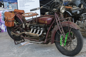 Indian 4 mit Reihenvierzylinder längs eingebaut - 42. Auto e Moto d'Epoca 2025