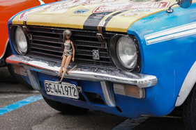 Individualisierter Kühlergrill - Swiss Classic British Car Meeting Morges 2019