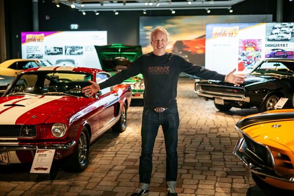 Initiator of the special exhibition: TV presenter and creative consultant Helge Thomson - PS.Speicher Einbeck