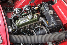 Innocenti C (1968) - der Vierzylinder wurde unverändert aus dem Austin-Healey Sprite übernommen