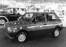 Innocenti Mini (1983) - jetzt mit Dreizylinder-Motoren von Daihatsu präsentiert - am Genfer Automobilsalon von 1983