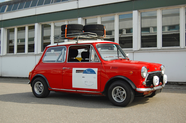 Innocenti Mini Cooper 1300 (1972) - angeboten an der Versteigerung der Oldtimer Galerie anlässlich der Dolder Classics am 7. Juni 2014