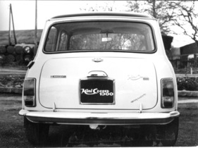 Innocenti Mini Cooper 1300 (1973) - Heckansicht (1973)
