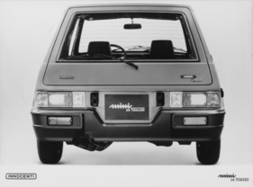 Innocenti Mini De Tomaso (1978) - Heckansicht