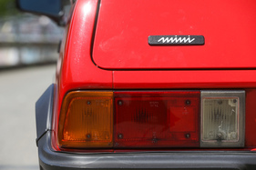 Innocenti Mini De Tomaso (1978) - mini-Schriftzug