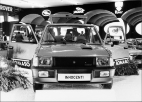 Innocenti Mini De Tomaso (1979) - ausgestellt am Genfer Autosalon 1979