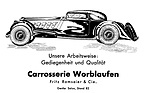 Inserat Carrosserie Worblaufen Fritz Ramseier & Cie.