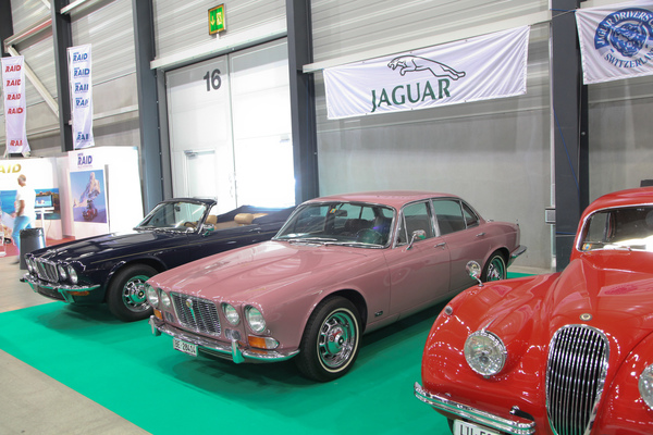 Jaguar auf einer früheren Swiss Classic World